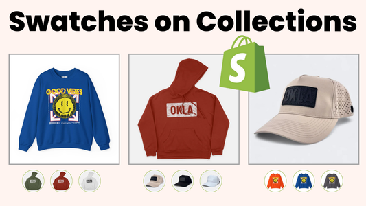 Images Swatches on Collection Pages in Shopify