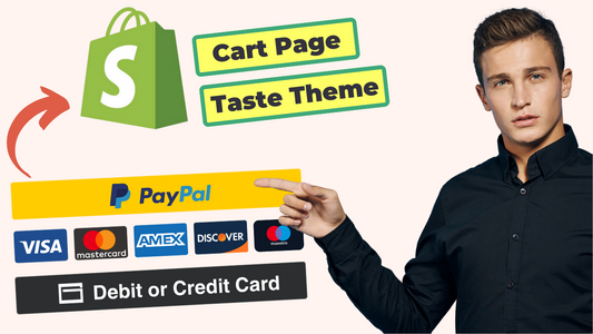 PayPal Smart Buttons in Shopify Cart page - TASTE theme