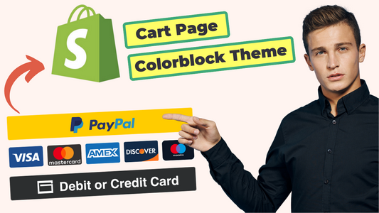 PayPal Smart Buttons in Shopify Cart page - COLORBLOCK theme