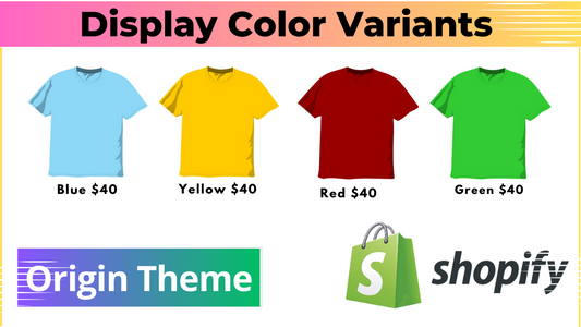 Products By Color Variants - Origin Theme