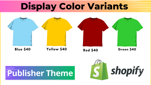 Products By Color Variants - Publisher Theme