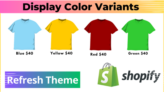 Products By Color Variants - Refresh Theme